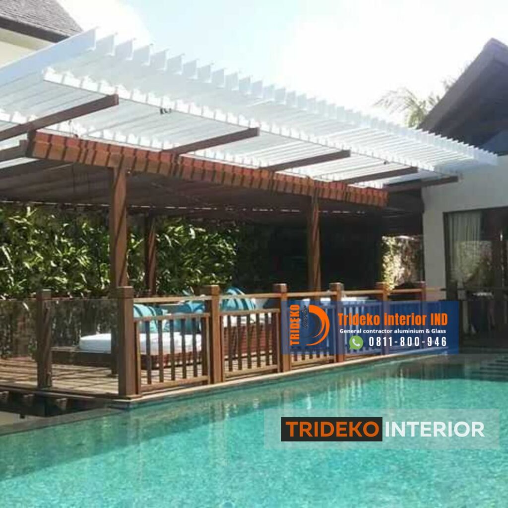 Atap Buka Tutup Aluminium Sunlouvre Lovera