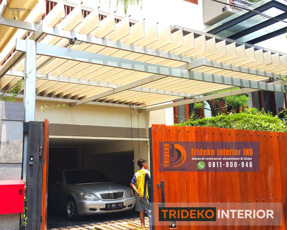 harga aluminium louvre per m2