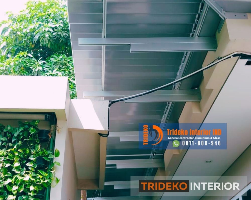 Atap Teras Sunlouvre Sistem Buka Tutup 4 Atap Teras Sunlouvre Sistem Buka Tutup