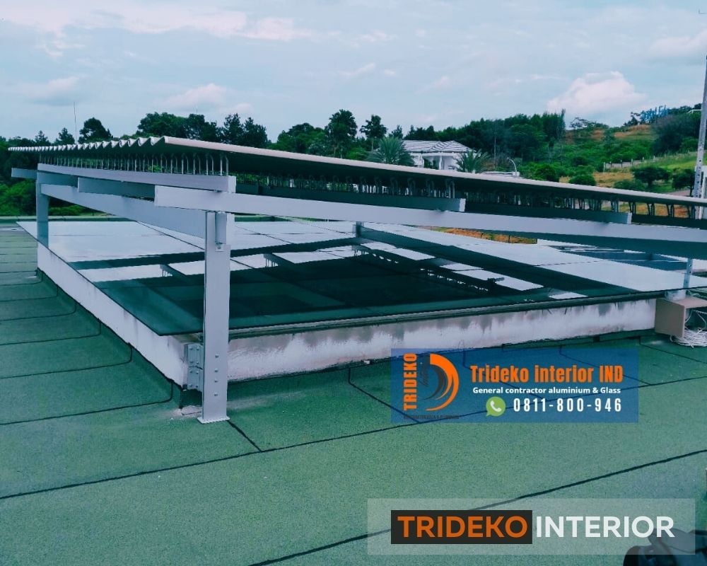 Atap Sunlouvre Carport Kolam Cafe Void Gazebo 3 Atap Sunlouvre Carport Kolam Cafe Void Gazebo